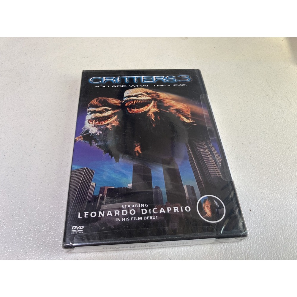 Critters 3 DVD Leonardo DiCaprio Brand New And Factory Sealed